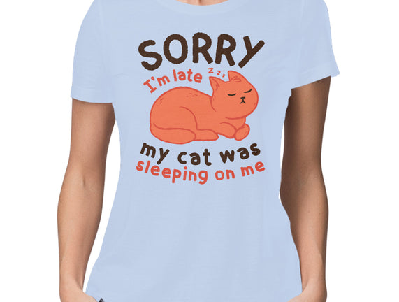 My Cat Was Sleeping On Me