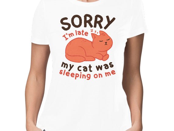 My Cat Was Sleeping On Me