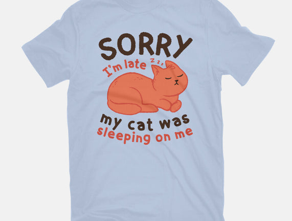 My Cat Was Sleeping On Me