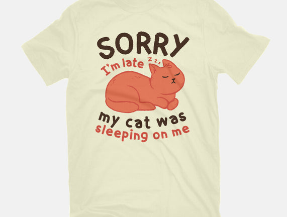 My Cat Was Sleeping On Me
