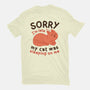 My Cat Was Sleeping On Me-Mens-Basic-Tee-brunopires