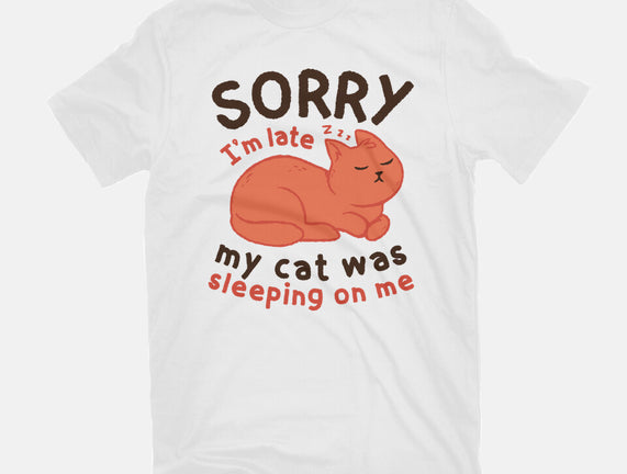 My Cat Was Sleeping On Me