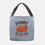 My Cat Was Sleeping On Me-None-Adjustable Tote-Bag-brunopires