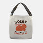 My Cat Was Sleeping On Me-None-Adjustable Tote-Bag-brunopires