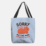My Cat Was Sleeping On Me-None-Basic Tote-Bag-brunopires