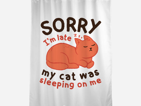 My Cat Was Sleeping On Me