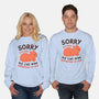 My Cat Was Sleeping On Me-Unisex-Crew Neck-Sweatshirt-brunopires