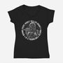 Bounty Hunter And Foundling-Womens-V-Neck-Tee-rmatix