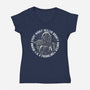 Bounty Hunter And Foundling-Womens-V-Neck-Tee-rmatix