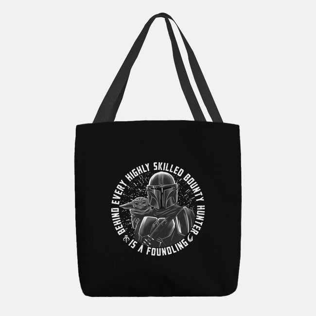 Bounty Hunter And Foundling-None-Basic Tote-Bag-rmatix