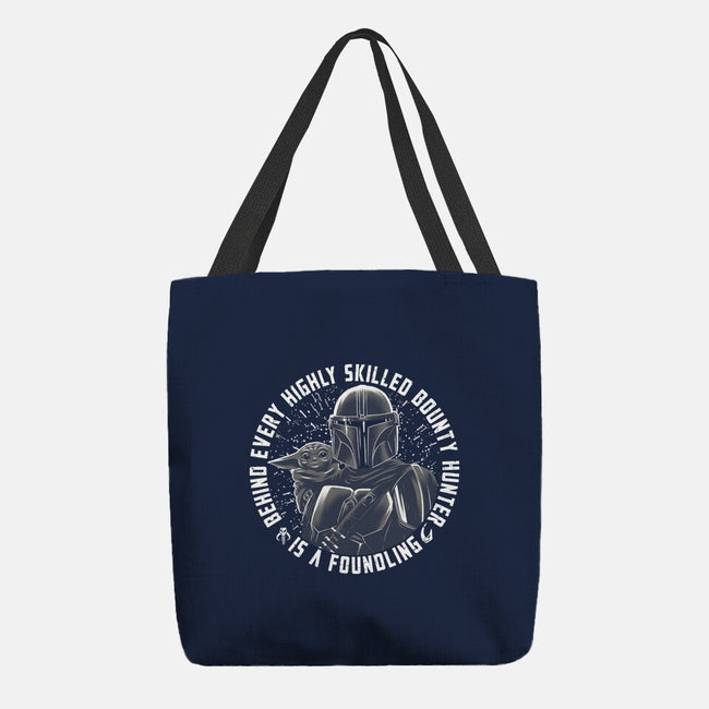 Bounty Hunter And Foundling-None-Basic Tote-Bag-rmatix