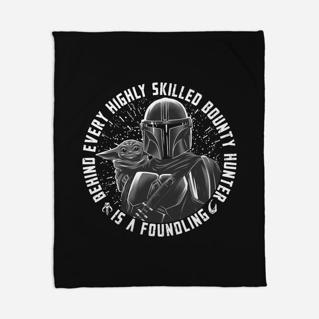 Bounty Hunter And Foundling-None-Fleece-Blanket-rmatix