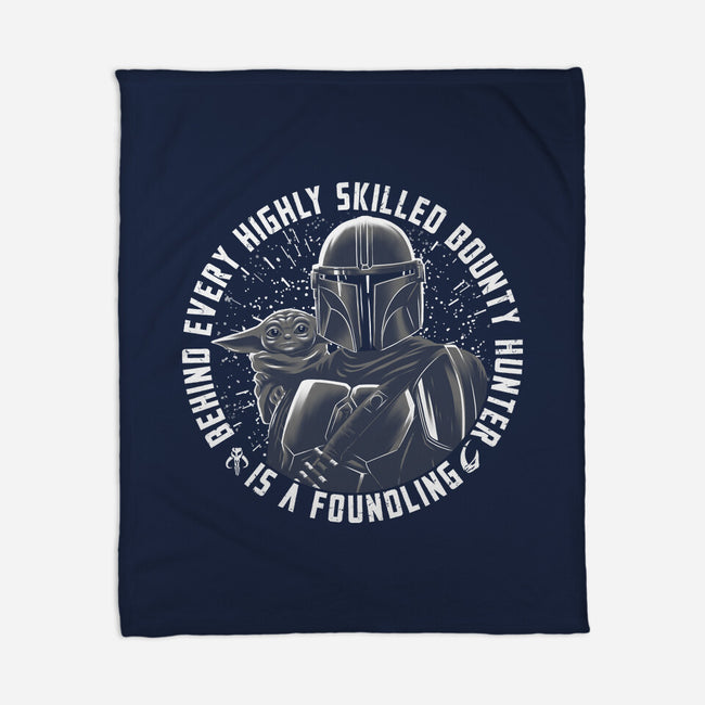 Bounty Hunter And Foundling-None-Fleece-Blanket-rmatix