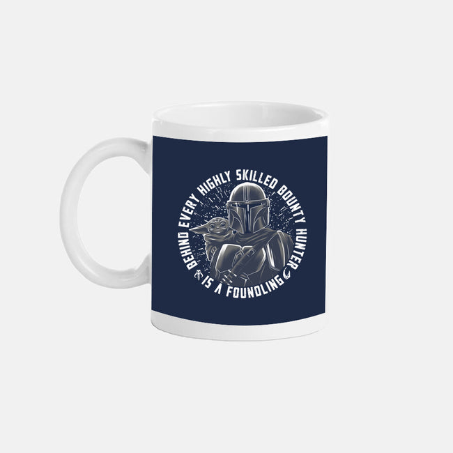 Bounty Hunter And Foundling-None-Mug-Drinkware-rmatix