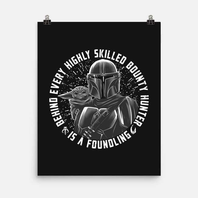 Bounty Hunter And Foundling-None-Matte-Poster-rmatix