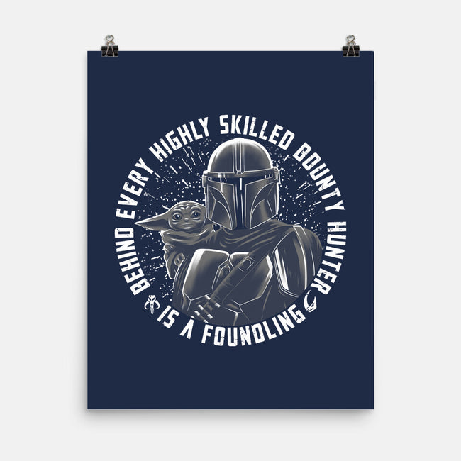 Bounty Hunter And Foundling-None-Matte-Poster-rmatix