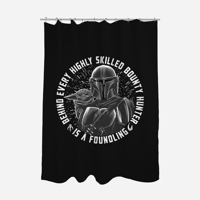 Bounty Hunter And Foundling-None-Polyester-Shower Curtain-rmatix