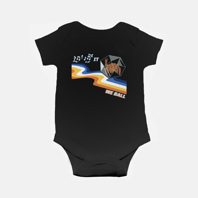 We Ball-Baby-Basic-Onesie-MadPandaKira