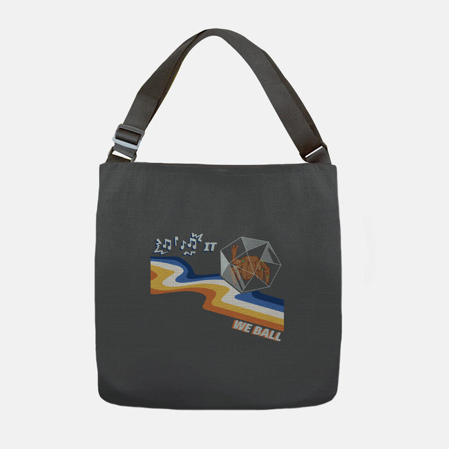We Ball-None-Adjustable Tote-Bag-MadPandaKira