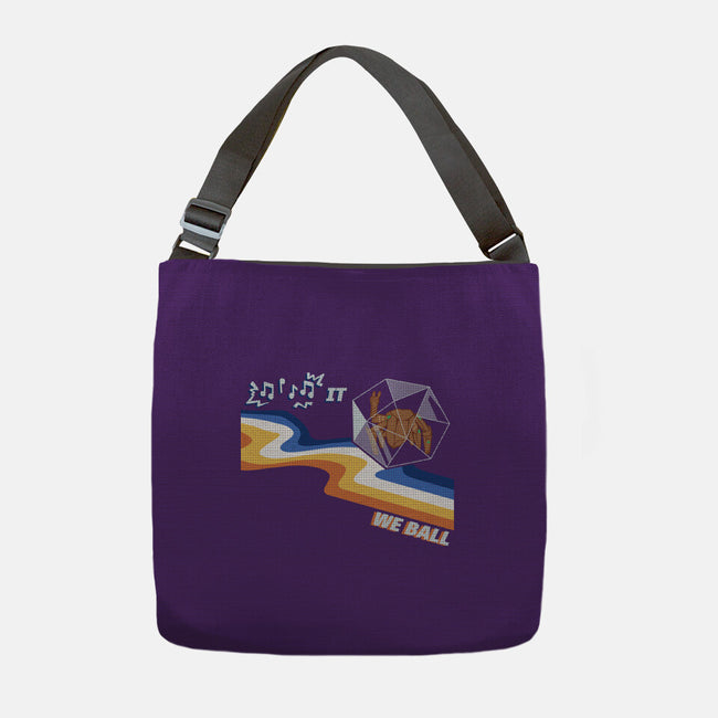 We Ball-None-Adjustable Tote-Bag-MadPandaKira