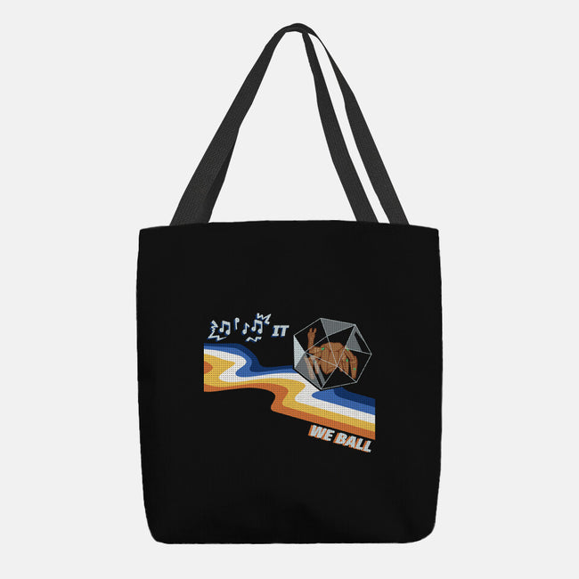 We Ball-None-Basic Tote-Bag-MadPandaKira