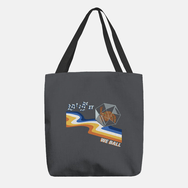 We Ball-None-Basic Tote-Bag-MadPandaKira