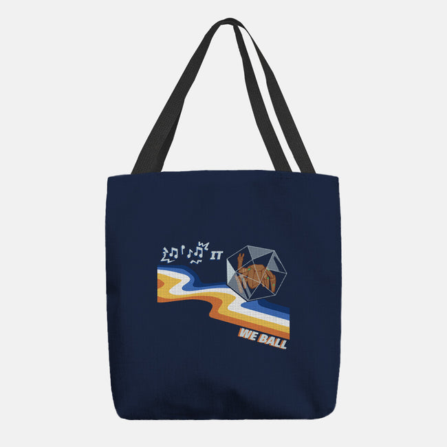 We Ball-None-Basic Tote-Bag-MadPandaKira