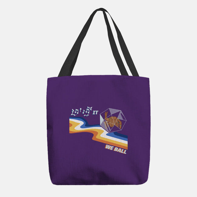We Ball-None-Basic Tote-Bag-MadPandaKira
