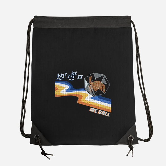 We Ball-None-Drawstring-Bag-MadPandaKira