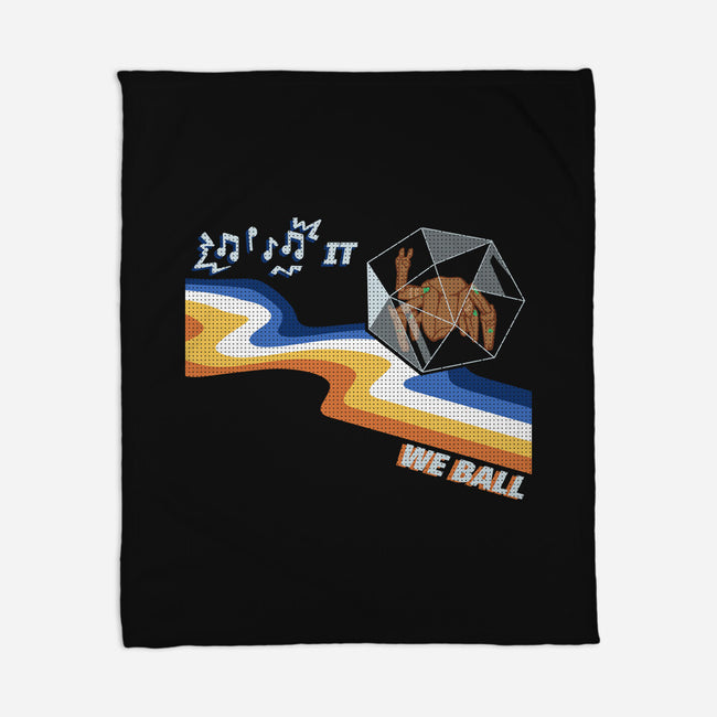 We Ball-None-Fleece-Blanket-MadPandaKira