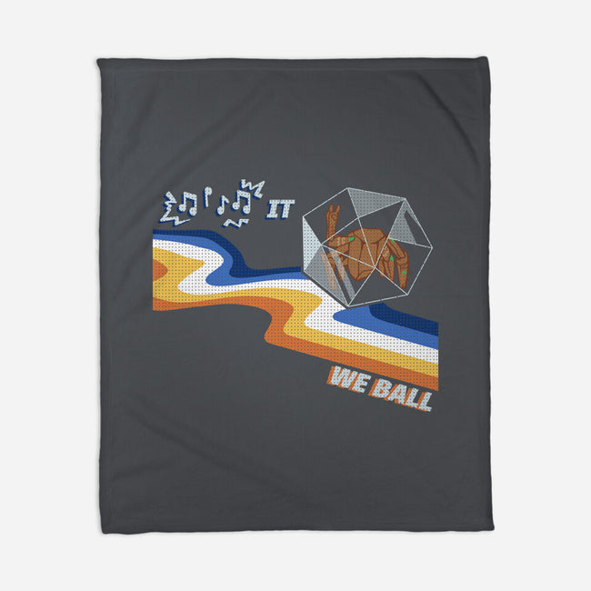 We Ball-None-Fleece-Blanket-MadPandaKira