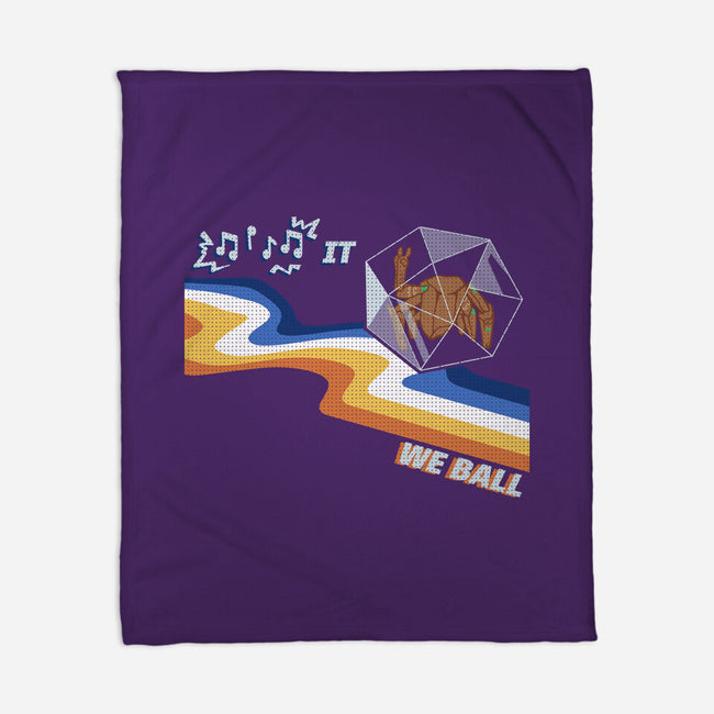 We Ball-None-Fleece-Blanket-MadPandaKira