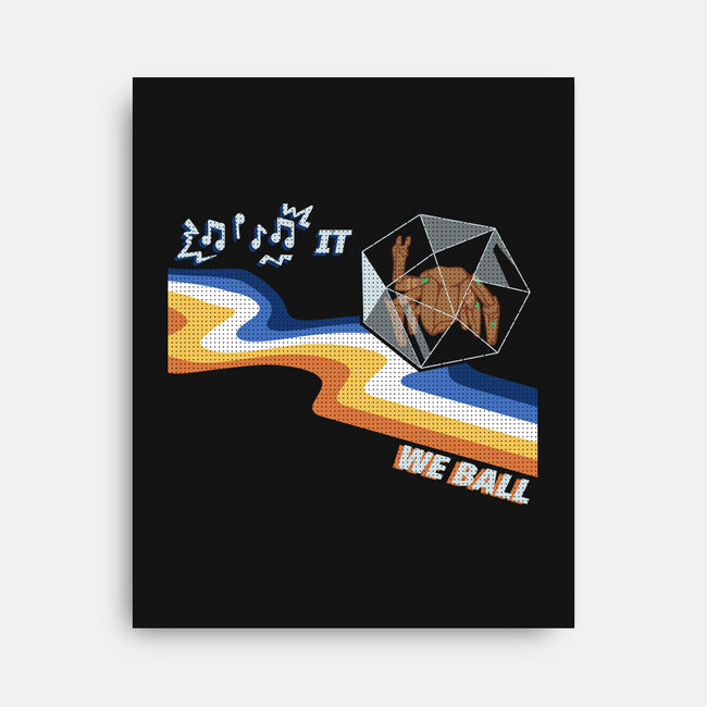 We Ball-None-Stretched-Canvas-MadPandaKira