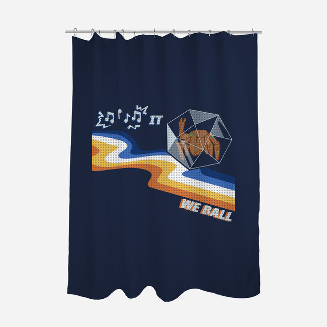 We Ball-None-Polyester-Shower Curtain-MadPandaKira