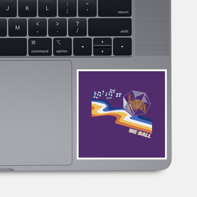 We Ball-None-Glossy-Sticker-MadPandaKira