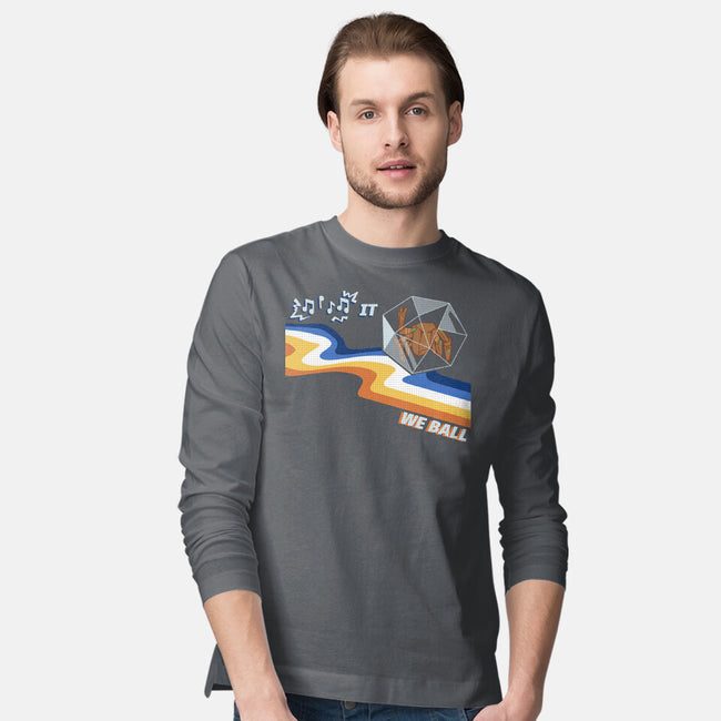 We Ball-Mens-Long Sleeved-Tee-MadPandaKira