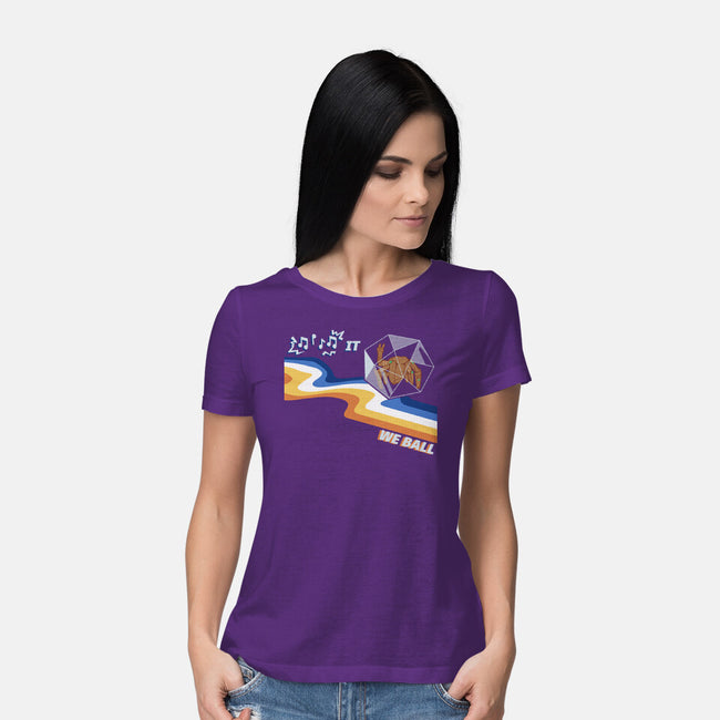 We Ball-Womens-Basic-Tee-MadPandaKira