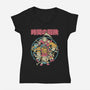 Chrono Crew-Womens-V-Neck-Tee-Henrique Torres