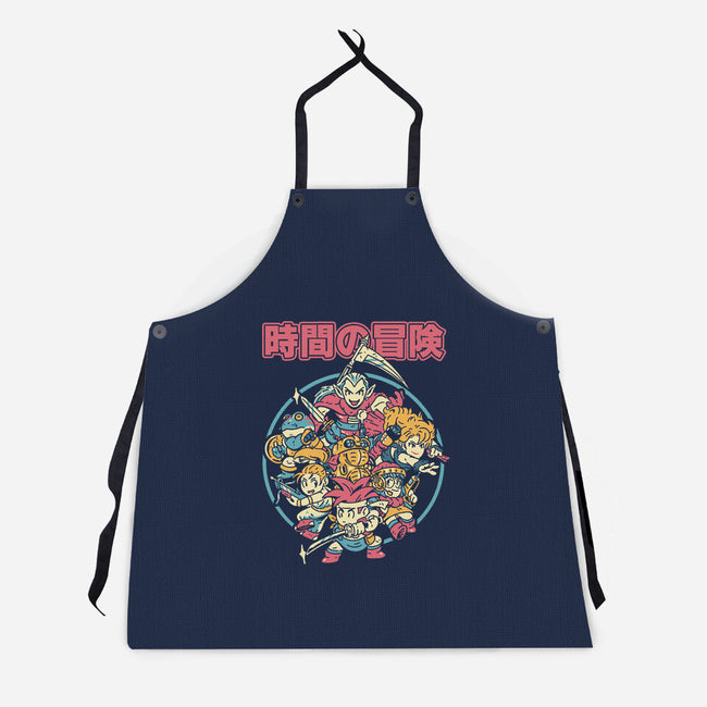Chrono Crew-Unisex-Kitchen-Apron-Henrique Torres