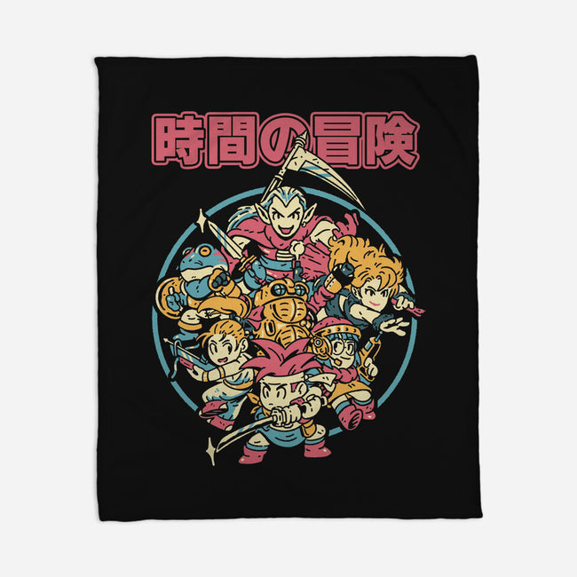 Chrono Crew-None-Fleece-Blanket-Henrique Torres