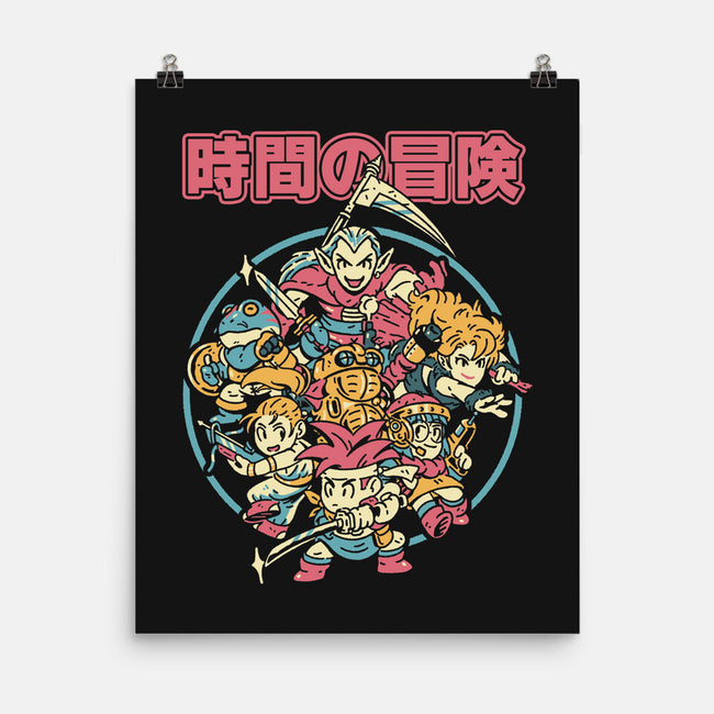 Chrono Crew-None-Matte-Poster-Henrique Torres