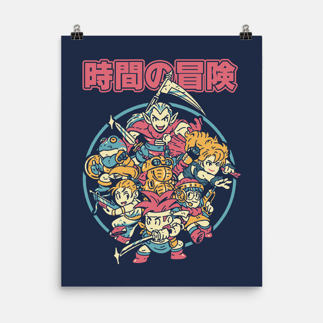 Chrono Crew-None-Matte-Poster-Henrique Torres