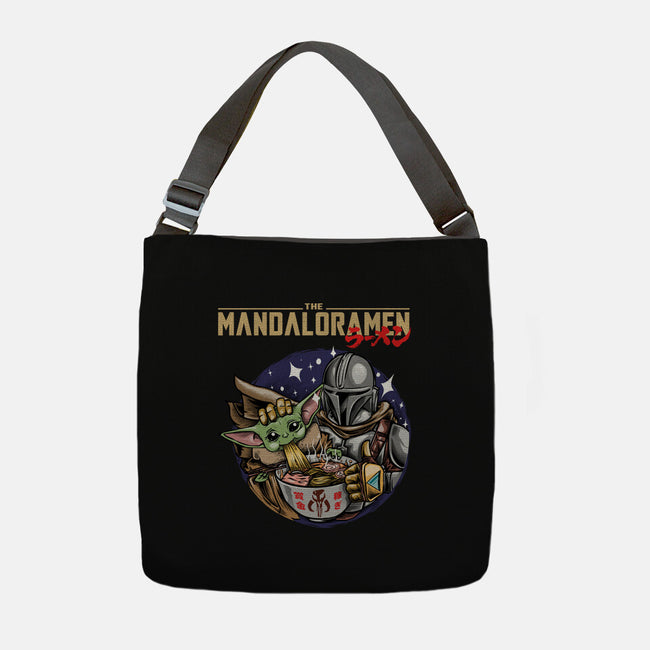 Mandaloramen-None-Adjustable Tote-Bag-joerawks