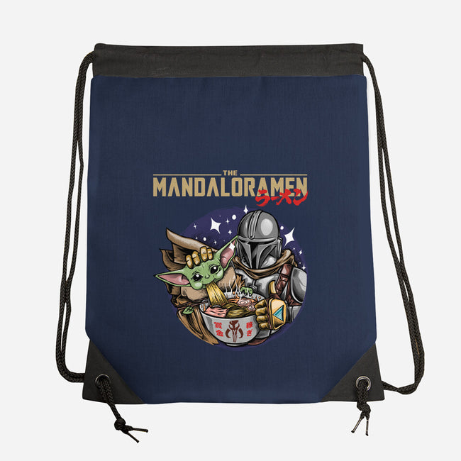 Mandaloramen-None-Drawstring-Bag-joerawks
