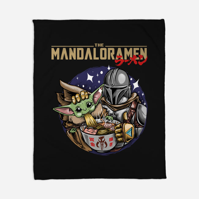 Mandaloramen-None-Fleece-Blanket-joerawks