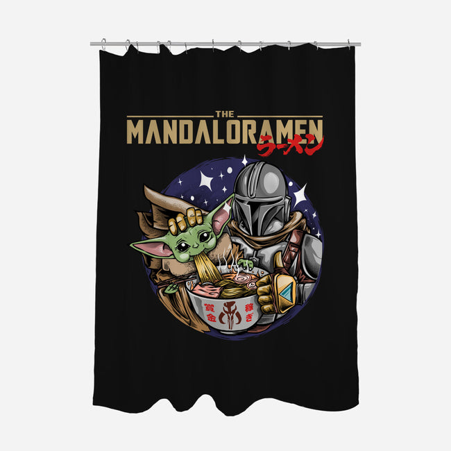 Mandaloramen-None-Polyester-Shower Curtain-joerawks
