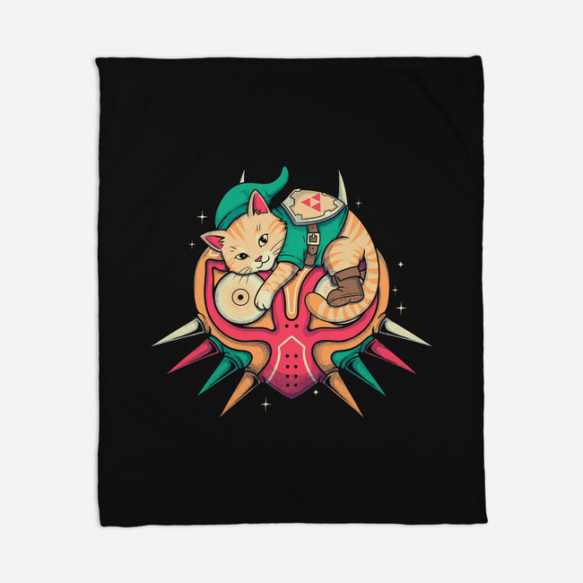 Hero Of Nap Time-None-Fleece-Blanket-Eoli Studio