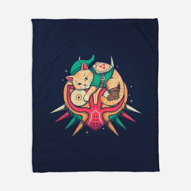 Hero Of Nap Time-None-Fleece-Blanket-Eoli Studio