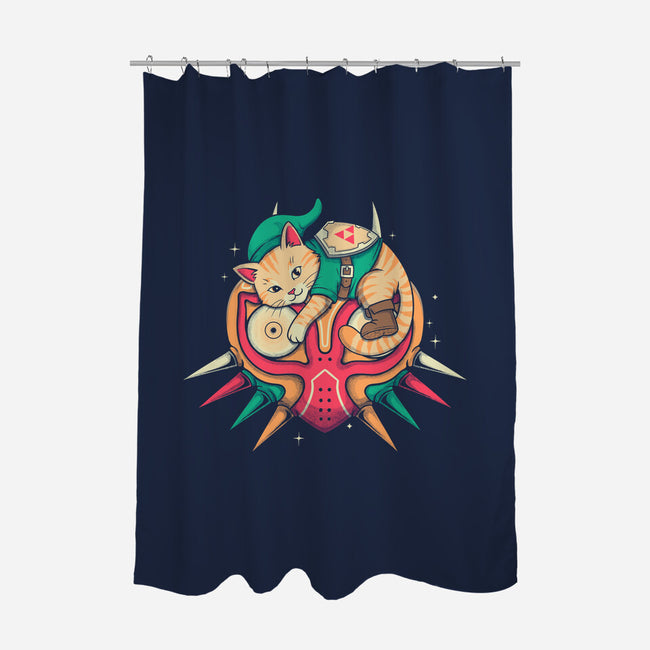 Hero Of Nap Time-None-Polyester-Shower Curtain-Eoli Studio