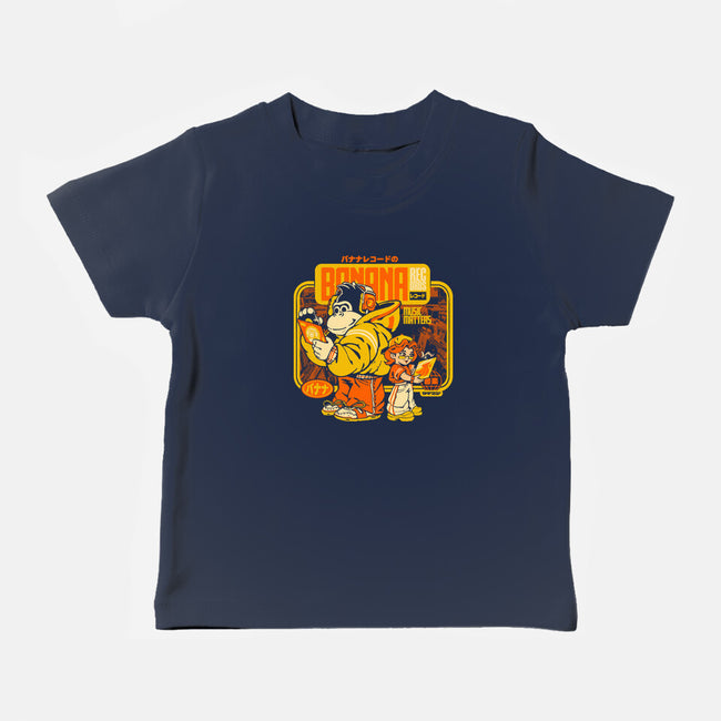 Banana Records-Baby-Basic-Tee-ilustrata